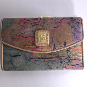 Vintage‎ Vincent Van Gogh Paris Amsterdam Medium Wallet Leather Artsy